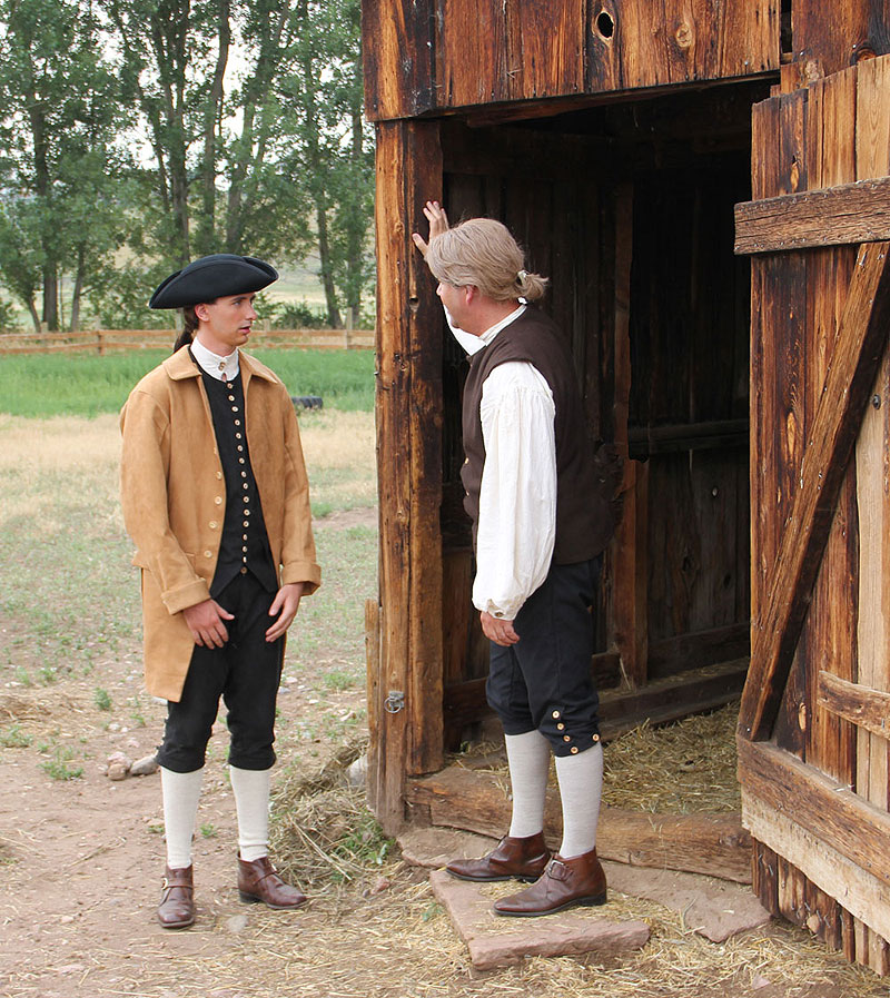 Will Stiles (Macleish Day) asks George Lindsey (Steve Austin) for work