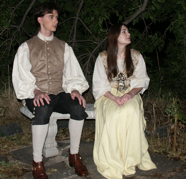 Marianne Page and Macleish Day for The Highwayman promo shoot