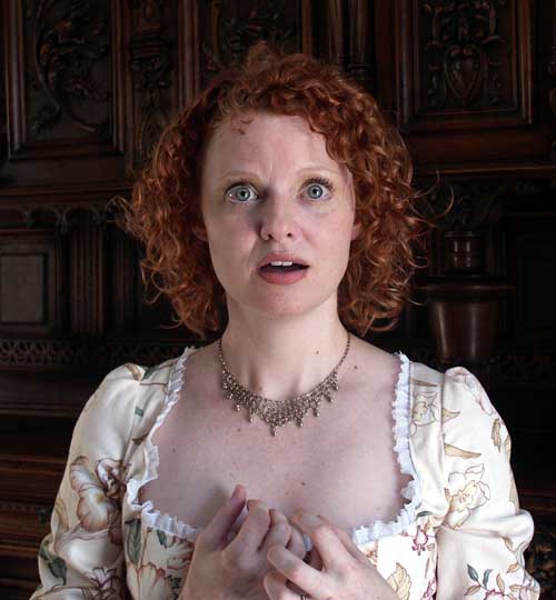 Christa Cannon as Lady Catherine in The Highwayman